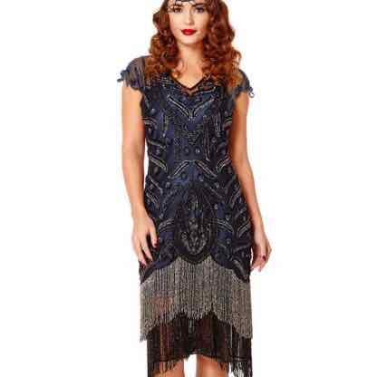 1920s Beaded Fringe Glamour
