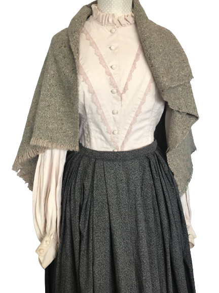 Colonial Blouse & Skirt & shawl