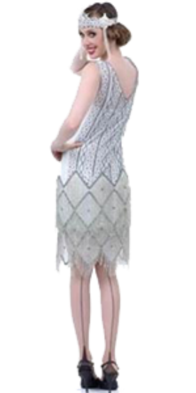 20s White & Silver