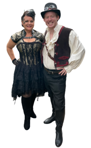 Steampunk womenswear