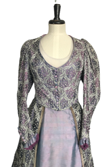 Victorian Silk Lace Bodice & skirt